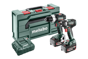 Metabo 18 Volt Combo Battery Set 2.8.8 SB 18 LT BL + SSD 18 LT 200 BL