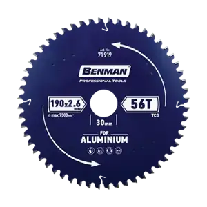 MULTI MATERIAL SAW DISC FOR CIRCULAR SAWS 165x2.0mm/20mm, 48T BENMAN