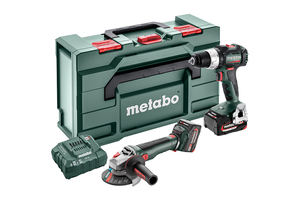 Metabo 18 Volt Combo Battery Set 2.9.4 BS 18 LT BL + WB 18 LT BL Q