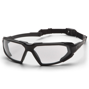 GLASSES PYRAMEX HIGHLANDER CLEAR LENS, ANTI FOG TRANSPARENT