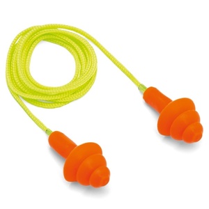 REUSABLE CORDED EARPLUGS PYRAMEX RP3001 50 PAIRS