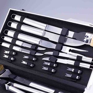 BBQ Tool Set 16 Pcs. In a Practical Suitcase Photo 3