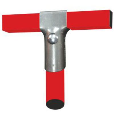 Shrink Taff Simple with vertical tube and horizontal hollow beam 1374 1"x with 30x30 Screw 8x50
