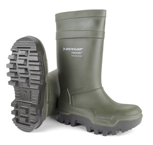 SAFETY BOOTS DUNLOP PUROFORT THERMO+ S5 GREEN 39-40-46