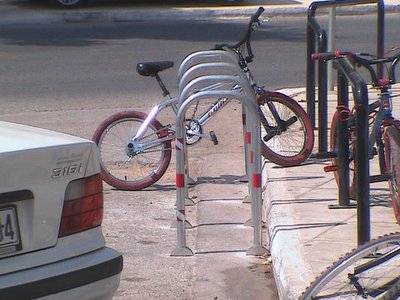 Μπάρα Πάρκινγκ Ποδηλάτων Μικρή FSU2L-5080-4218-GAL Φωτογραφία 2