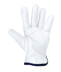 LEATHER-FABRIC GLOVES GALAXY ARCTIC WHITE L-2XL Photo 2