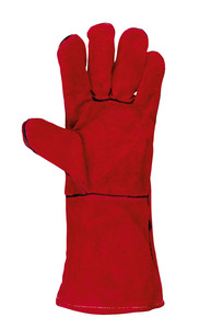 LEATHER GLOVES GALAXY CRATER RED XL Photo 2