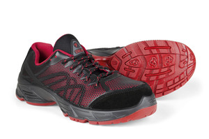 SAFETY LOW SHOES TALAN WALKER S1P BLACK-RED 39-47