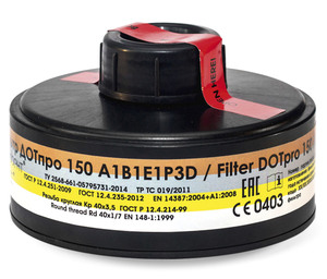 COMBINED FILTER DOTPRO 150 A1Β1Ε1P3 RD FOR MAG MASKS