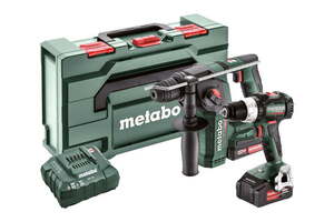 Metabo 18 Volt Combo Battery Set 2.5.2 18 V BS 18 LT BL + BH 18 LTX BL 16