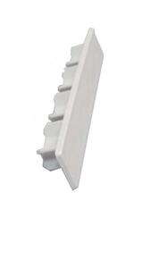PLASTIC CAP FOR WPC FENCE Φ12 50130 WHITE