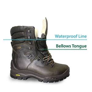 Grisport Waterproof Mountaineering Boot Black -13361-BLACK Photo 6