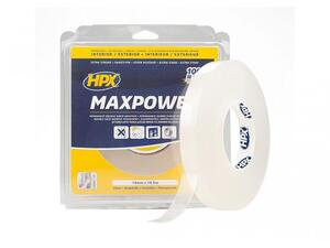HPX Maxpower double-sided fixing tape transparent 16.5m