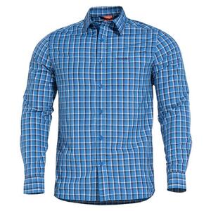 SNOOP LONG SHIRT K02017-05BC-Blue Checks