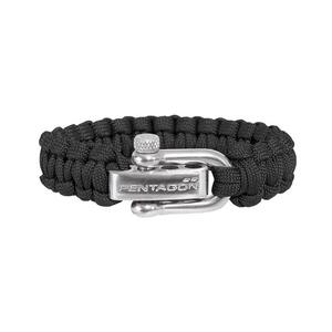 SURVIVAL BRACELET K25043-01-Black