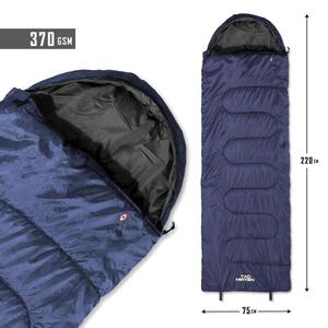 MAJOR SLEEPING BAG 370GR/m² D19002-05MB-Midnight Blue