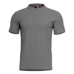 LEVANTES HENLEY T-SHIRT K09025-08WG-Wolf-Grey