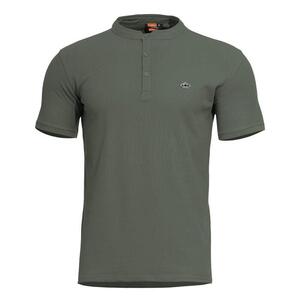 LEVANTES HENLEY T-SHIRT K09025-06CG-Camo Green