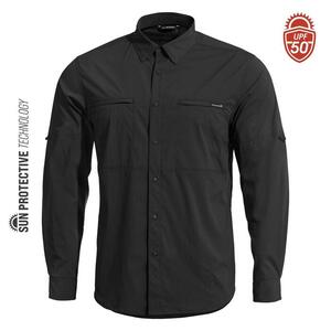 WAYNE SUNPROOF SHIRT K02029-01-Black