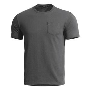 AGERON T-SHIRT WITH POCKET K09012-PO-08WG-Wolf-Grey