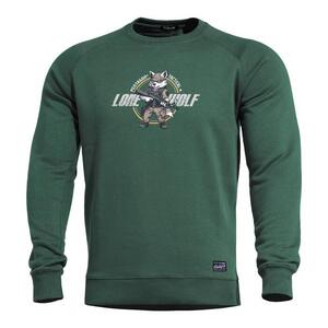 HAWK SWEATER "LONE WOLF" | K09019-LO-83-SpringBok Green