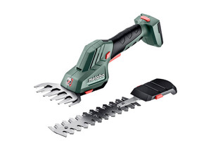 Metabo 12 Volt Battery Hedge Trimmer and Lawn Mower PowerMaxx SGS 12 Q
