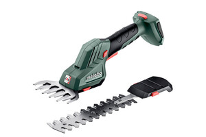 Metabo 18 Volt SGS 18 LTX Q Battery Hedge Trimmer and Lawn Shears Set