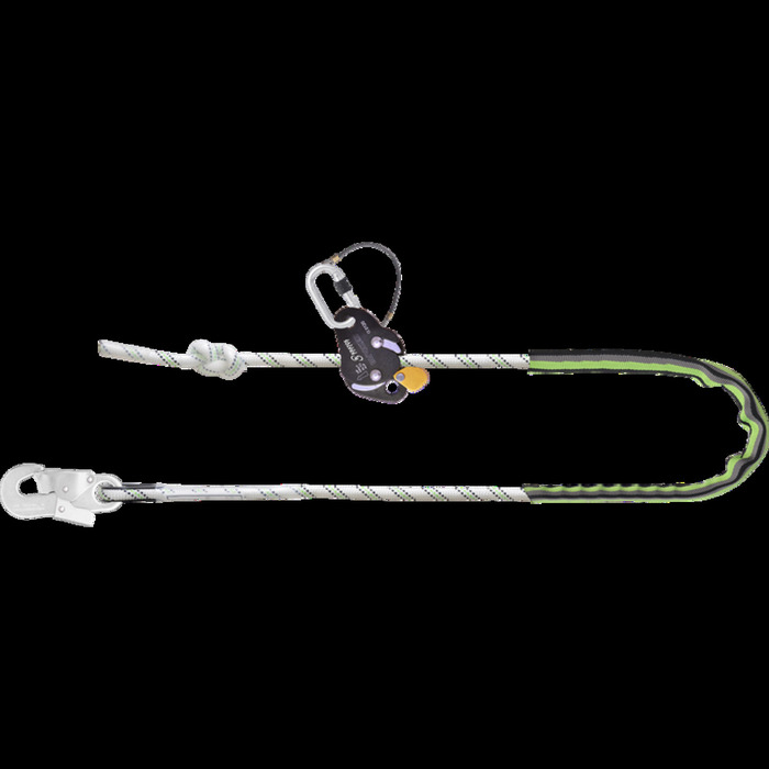 KRATOS SAFETY WORK POSITIONING KERNMANTLE ROPE WITH GRIP ADJUSTER FA4090650