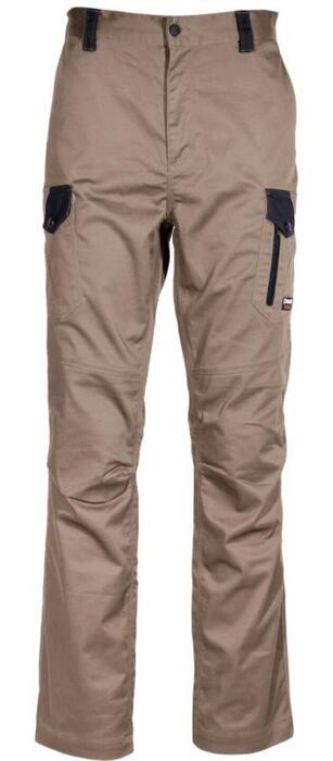 work pants brown with  black details